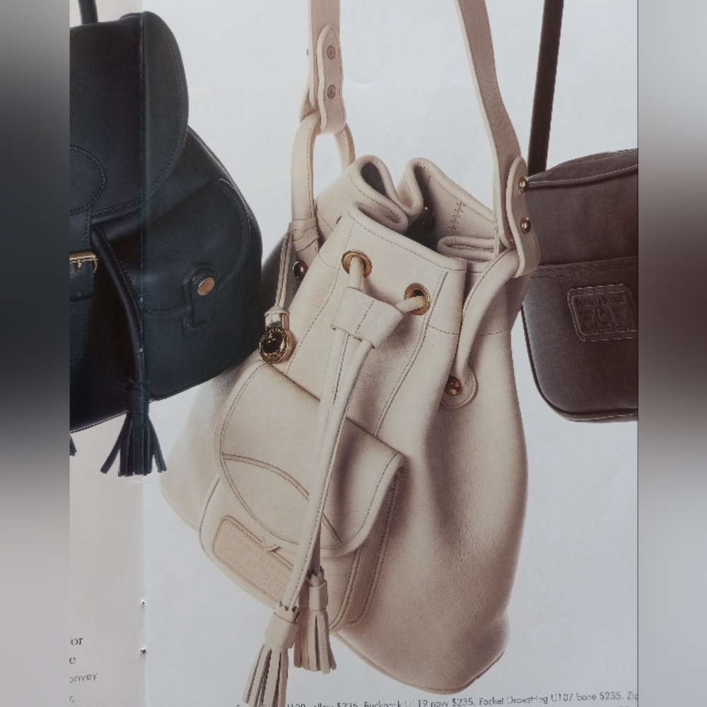 Dooney & Bourke Suspender Style Drawstring Glove/Metro Collection - Picture 3 of 16